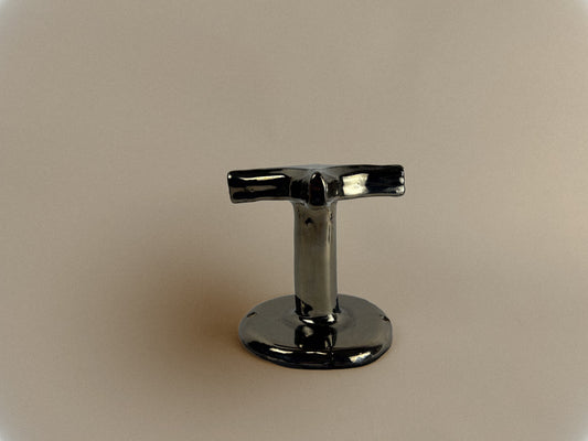 Nina Curtain Tie Back - Chrome Hardware