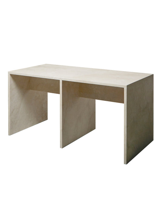 No.113 Travertine Console Table I Consoles