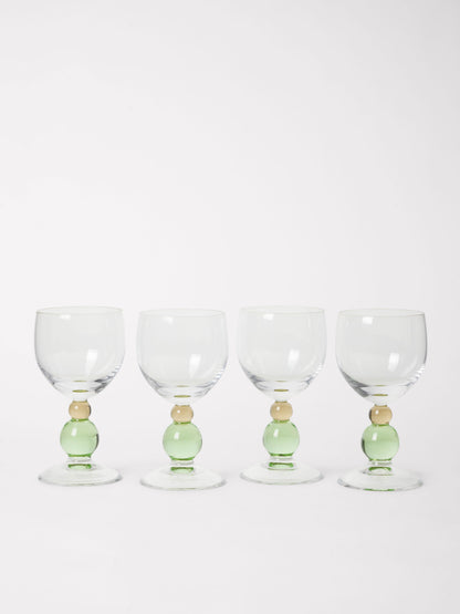 Noam Jade Hazel Wine Glass, Set of 4 Glassware