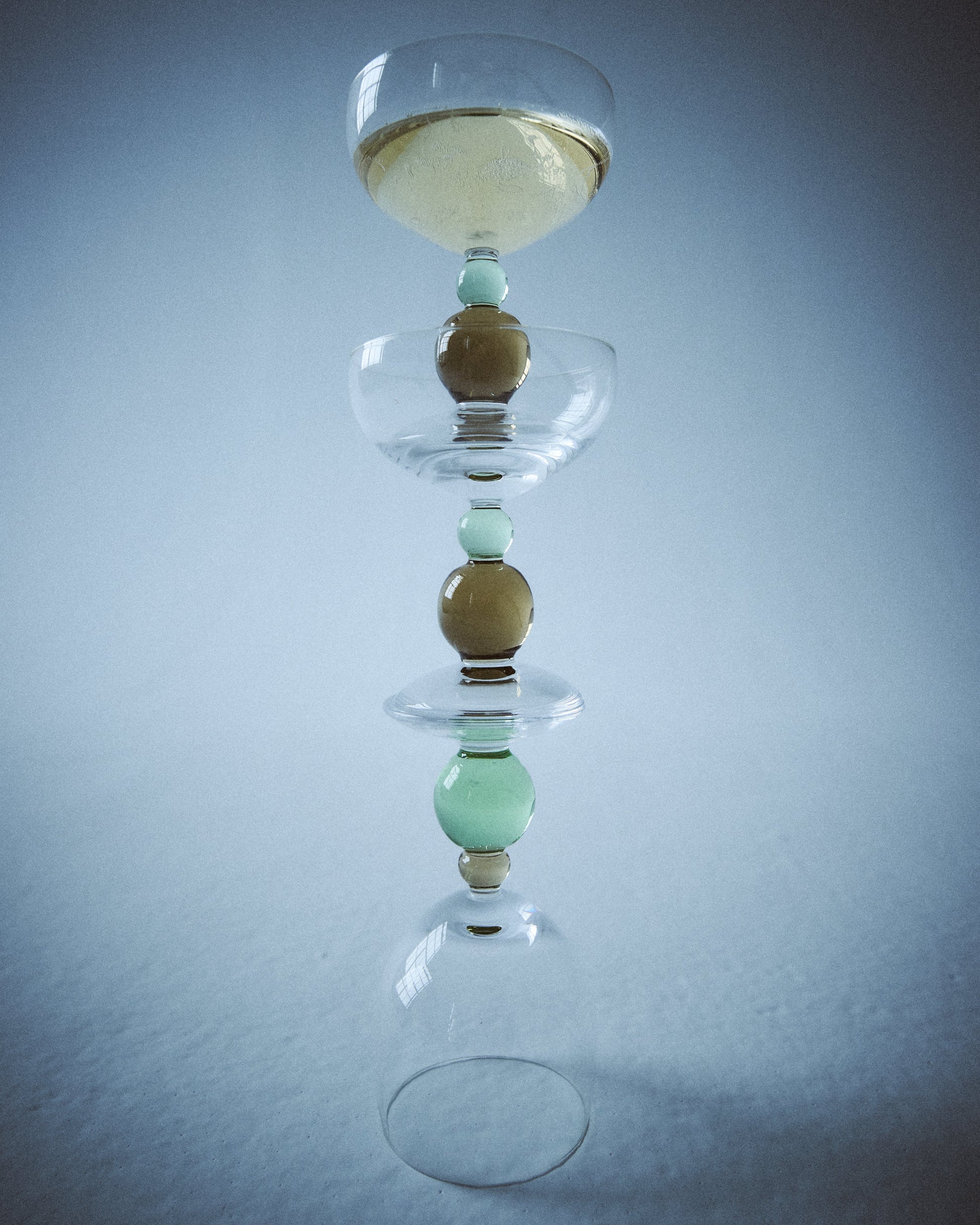 Noam Jade Hazel Wine Glass, Set of 4 Glassware