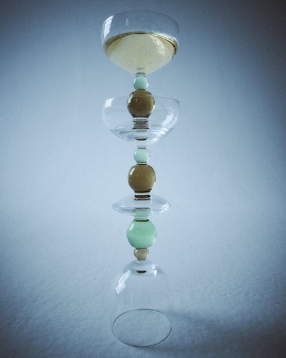 Noam Jade Hazel Wine Glass, Set of 4 Glassware