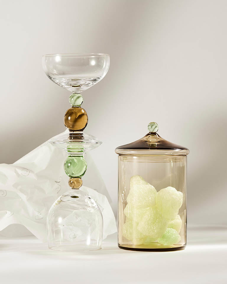 Noam Jade Hazel Wine Glass, Set of 4 Glassware