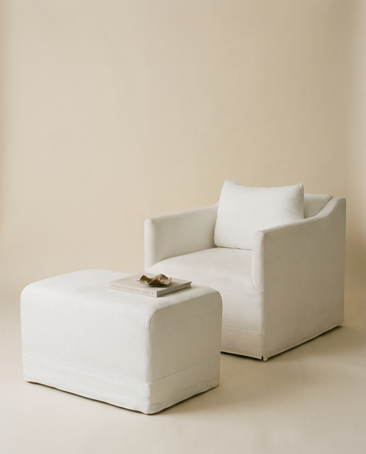 Noelle Linen Armchair
