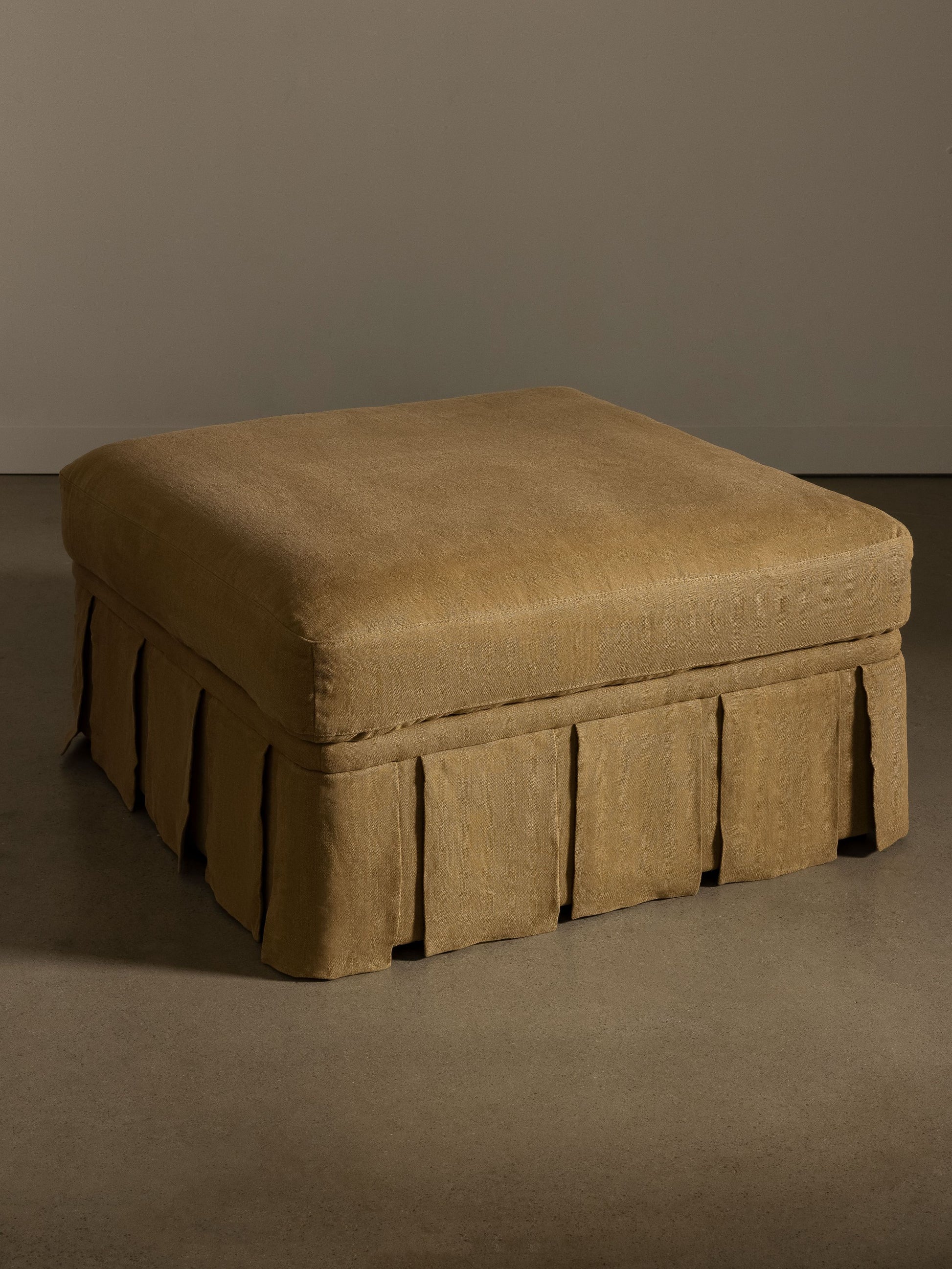 Nora Ottoman Caramel Ottomans