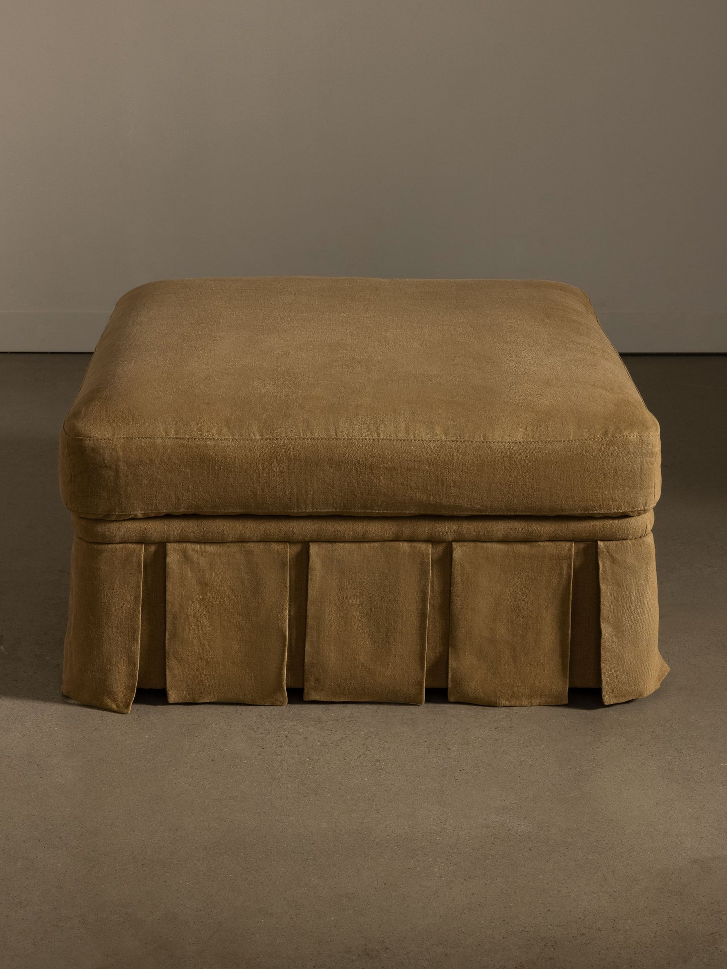 Nora Ottoman Caramel Ottomans