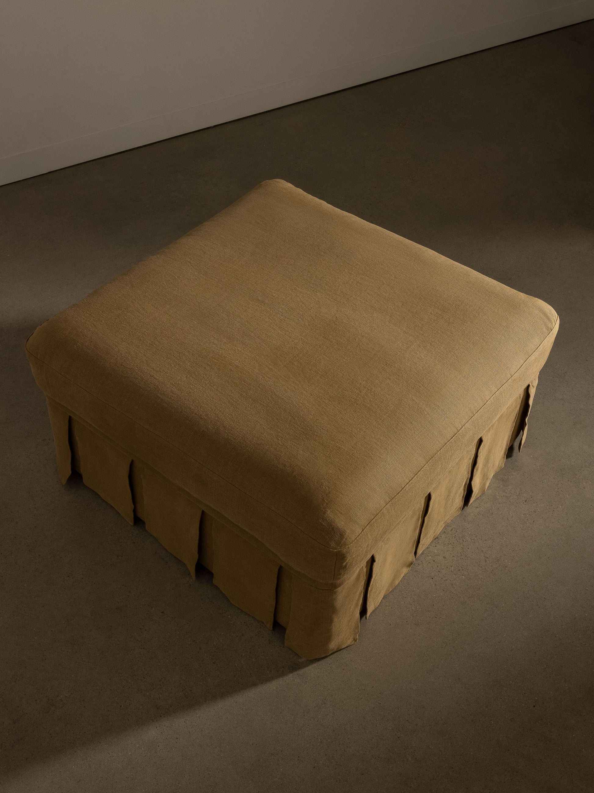Nora Ottoman Caramel Ottomans