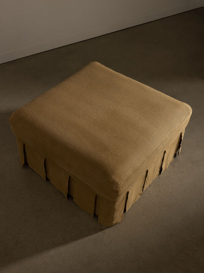 Nora Ottoman Caramel Ottomans