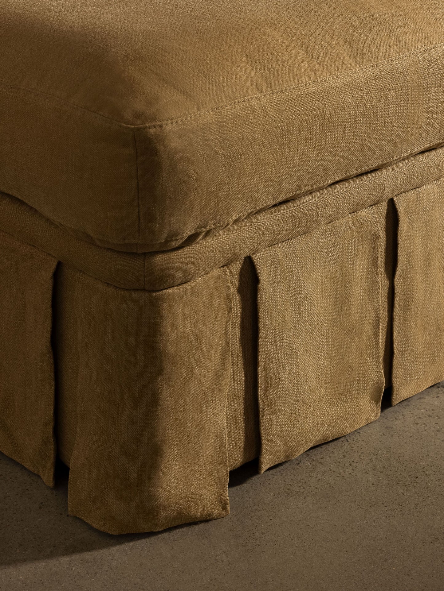 Nora Ottoman Caramel Ottomans