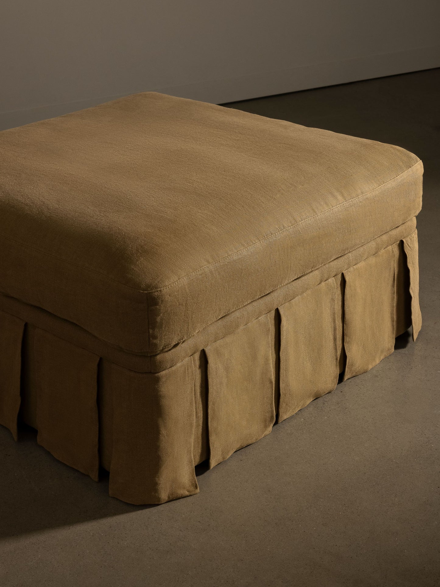 Nora Ottoman Caramel Ottomans