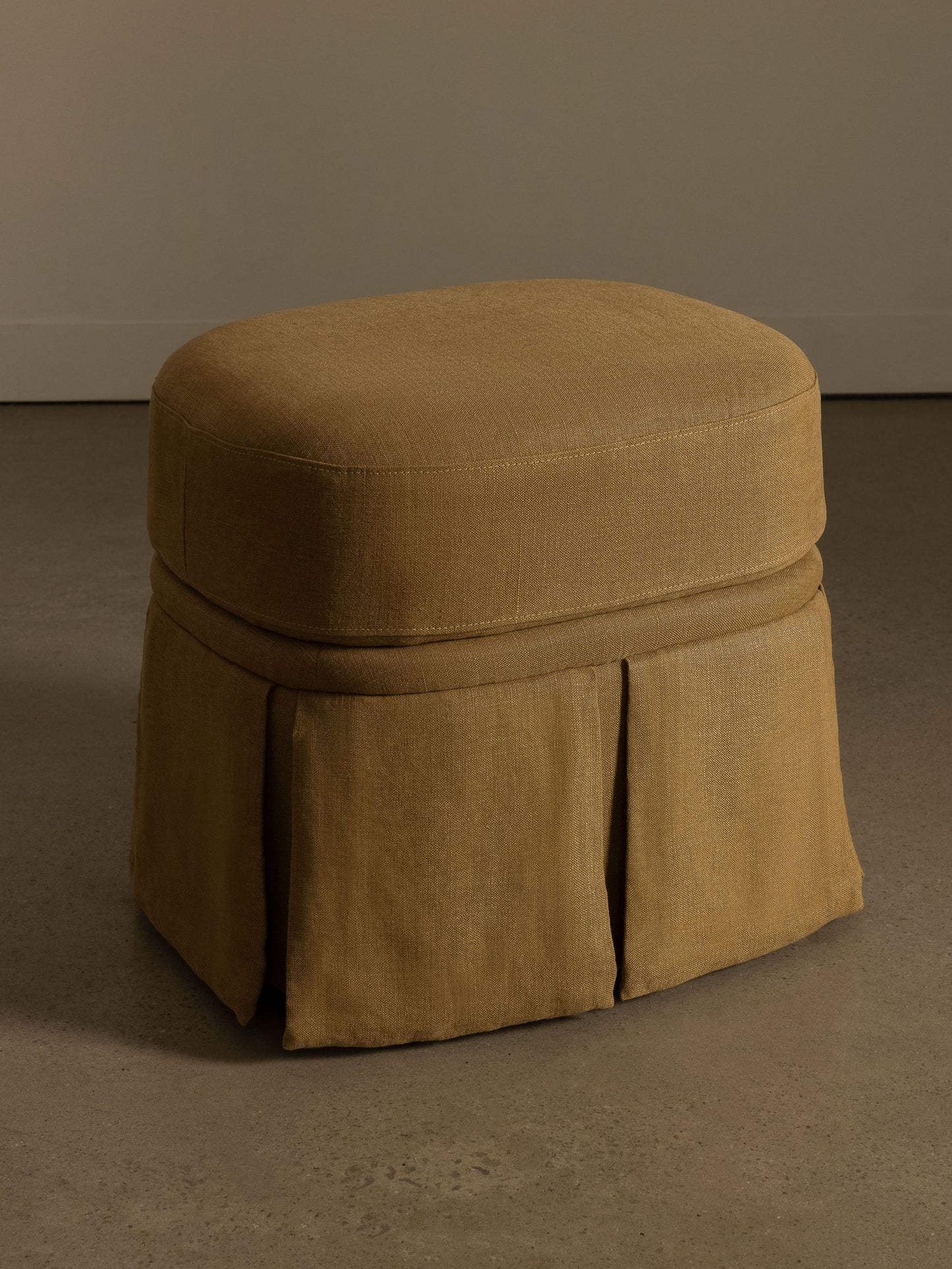 Nora Ottoman Caramel Ottomans