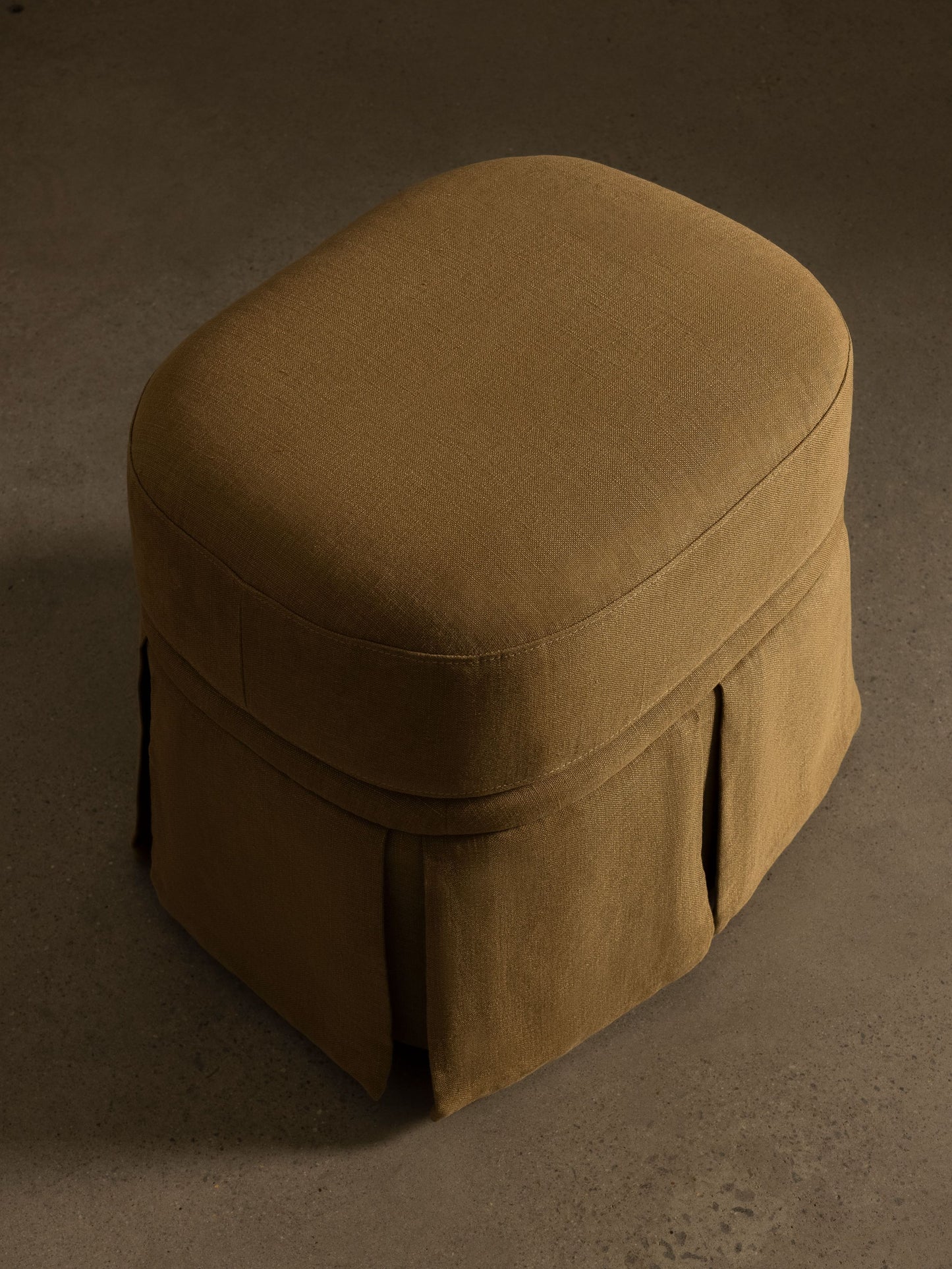 Nora Ottoman Caramel Ottomans