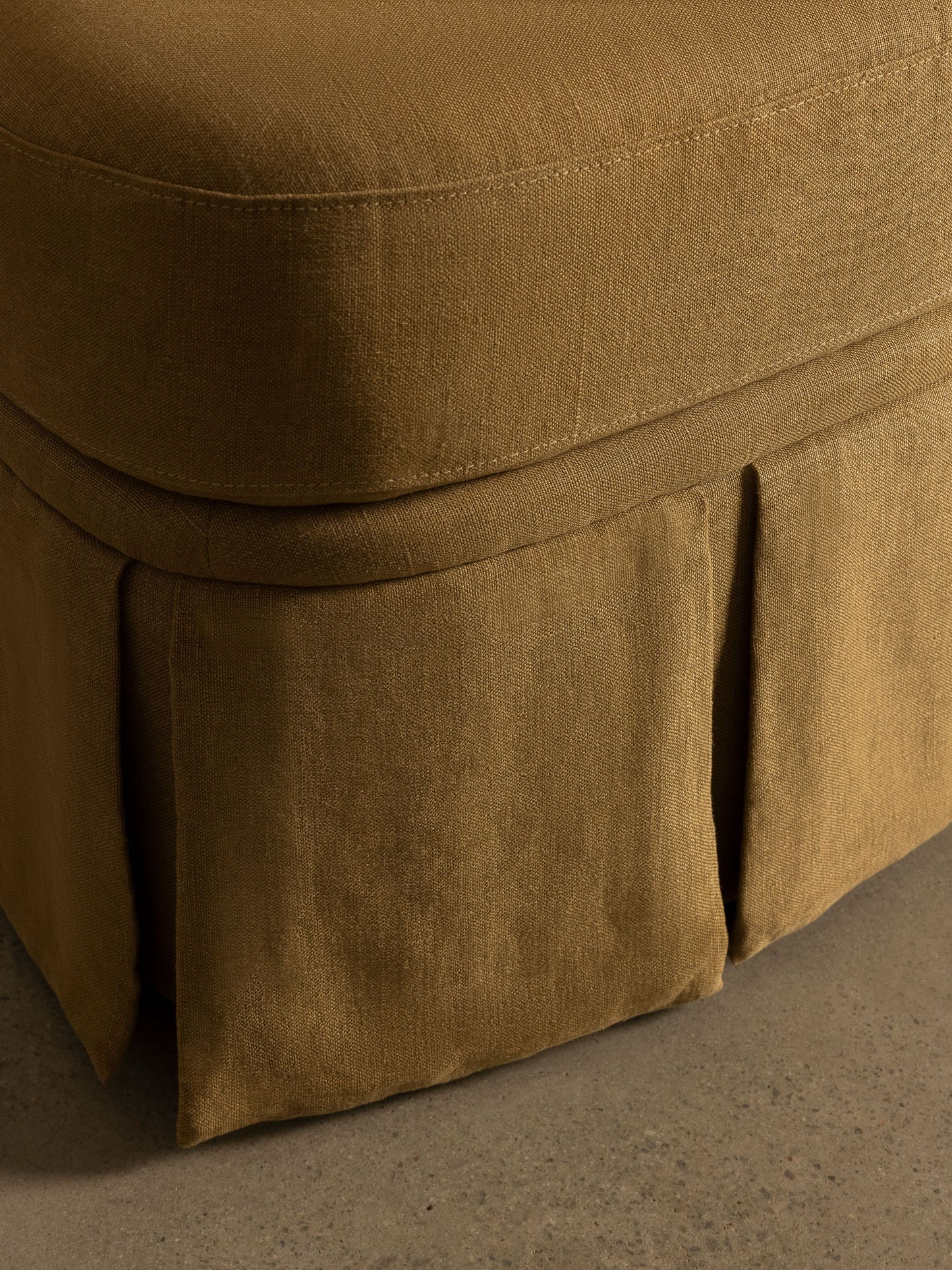 Nora Ottoman Caramel Ottomans