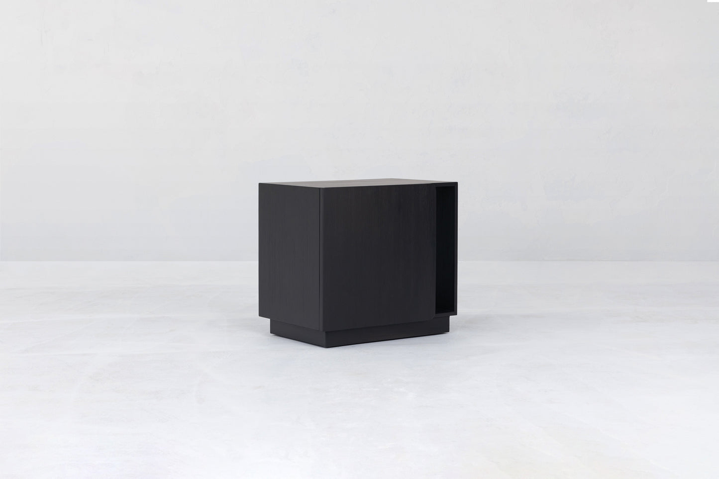 Noura Left Nightstand in Black by Sun at Six