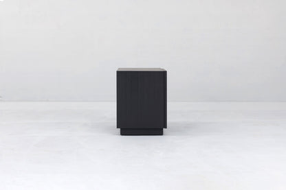 Noura Left Nightstand in Black by Sun at Six