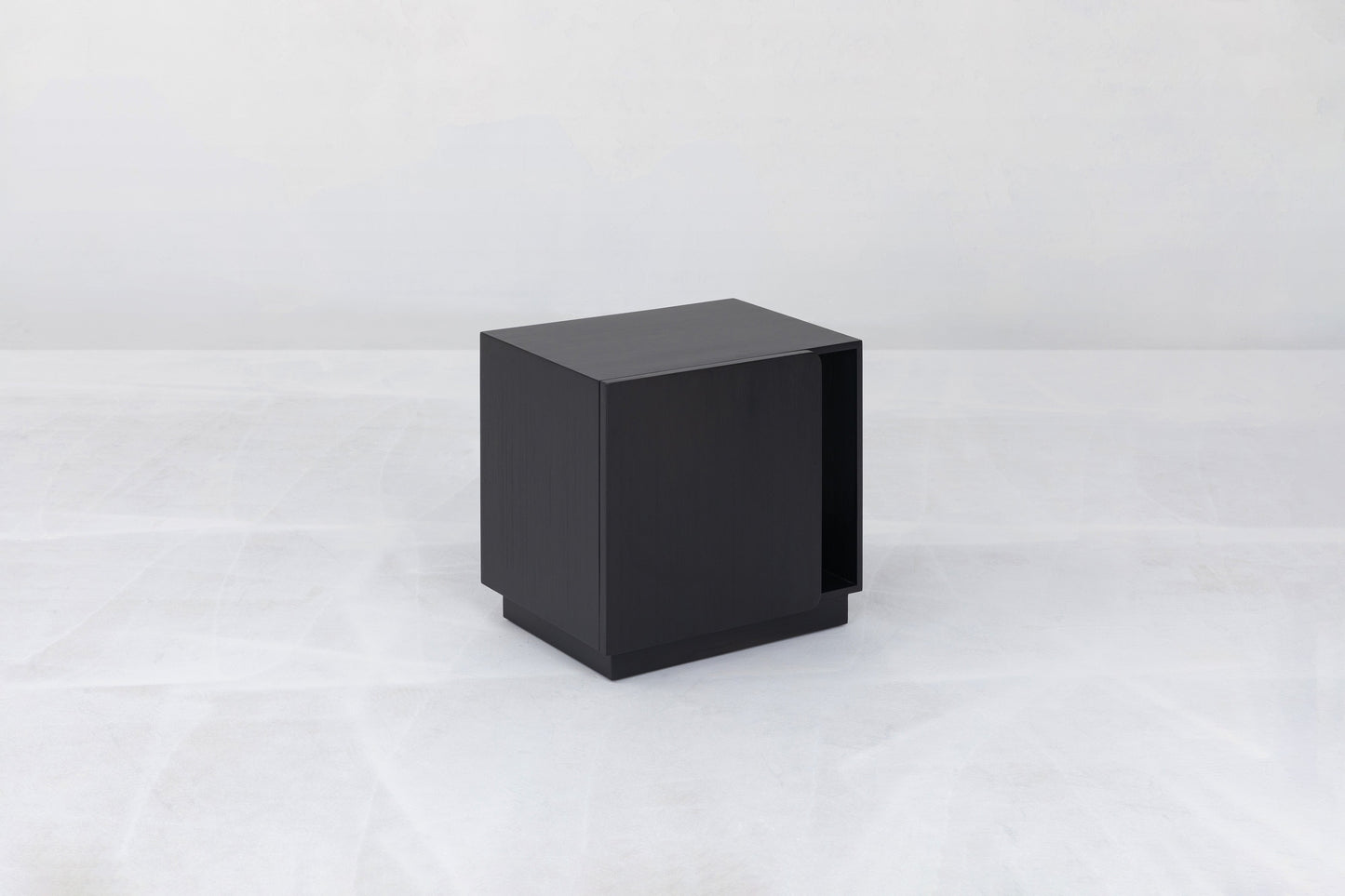 Noura Left Nightstand in Black by Sun at Six