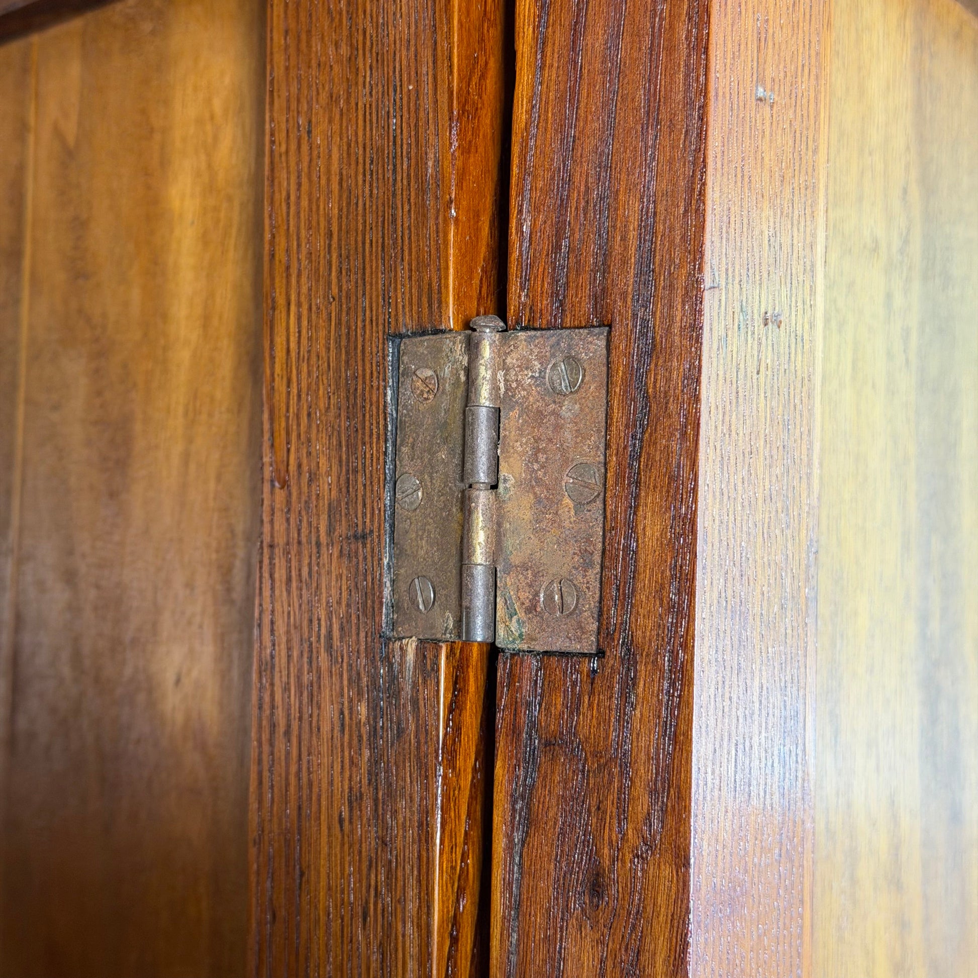 Oak Wardrobe by Italo Gamberini, Tuscany, 1940s Cabinets