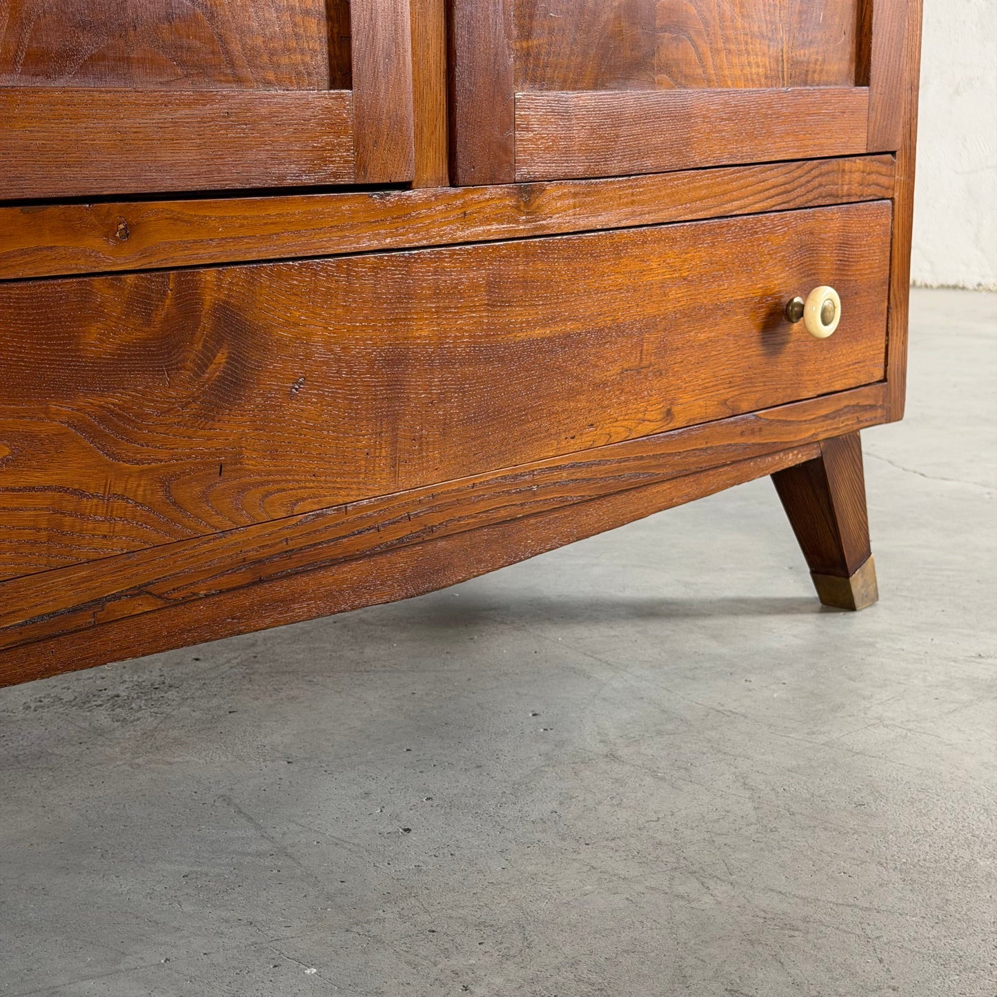 Oak Wardrobe by Italo Gamberini, Tuscany, 1940s Cabinets