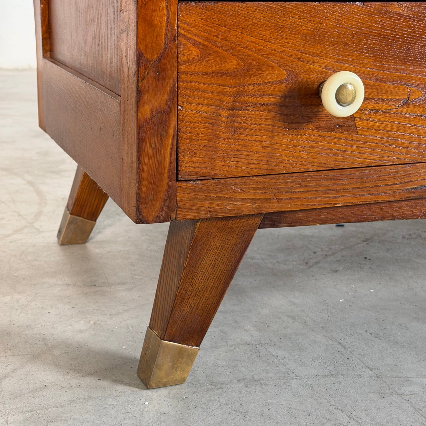 Oak Wardrobe by Italo Gamberini, Tuscany, 1940s Cabinets