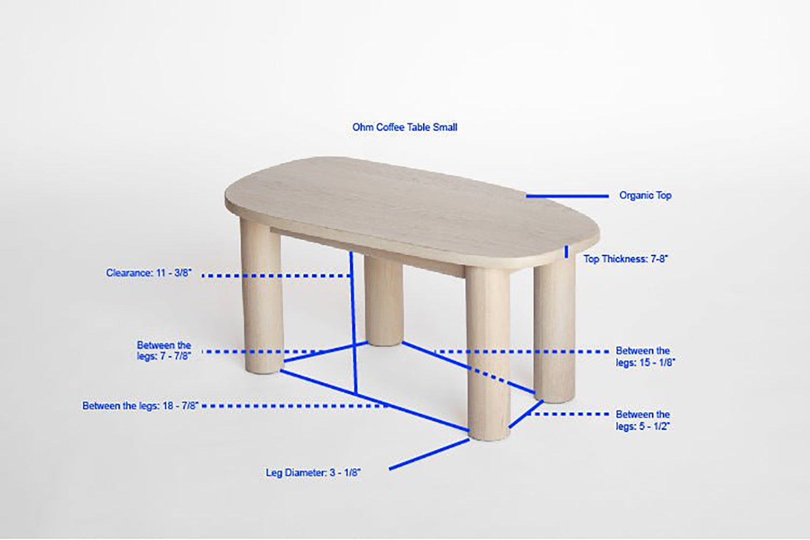 Ohm 32" Coffee Table by Sun at Six Coffee Tables