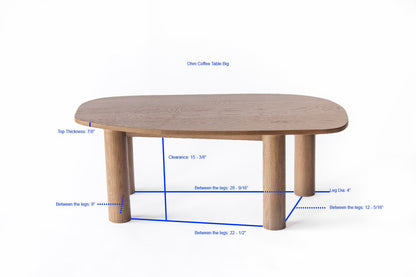 Ohm 48" Coffee Table by Sun at Six Coffee Tables