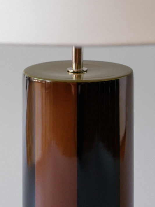 Ombrellina Table Lamp in Blackberry Syrup & Ginger Bread Table Lamps