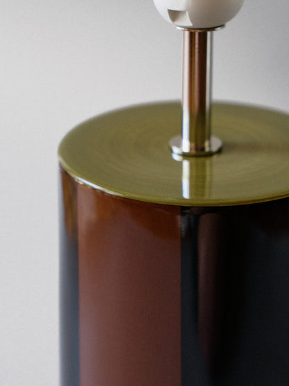 Ombrellina Table Lamp in Blackberry Syrup & Ginger Bread Table Lamps