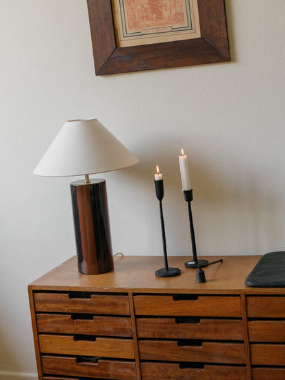 Ombrellina Table Lamp in Blackberry Syrup & Ginger Bread Table Lamps