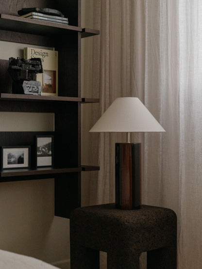 Ombrellina Table Lamp in Blackberry Syrup & Ginger Bread Table Lamps