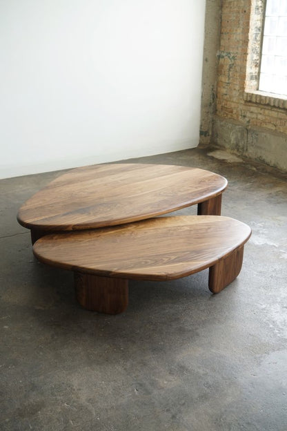 Organic 3 Nesting Coffee Table Set by Last Workshop Coffee Tables