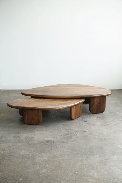 Organic 3 Nesting Coffee Table Set by Last Workshop Coffee Tables