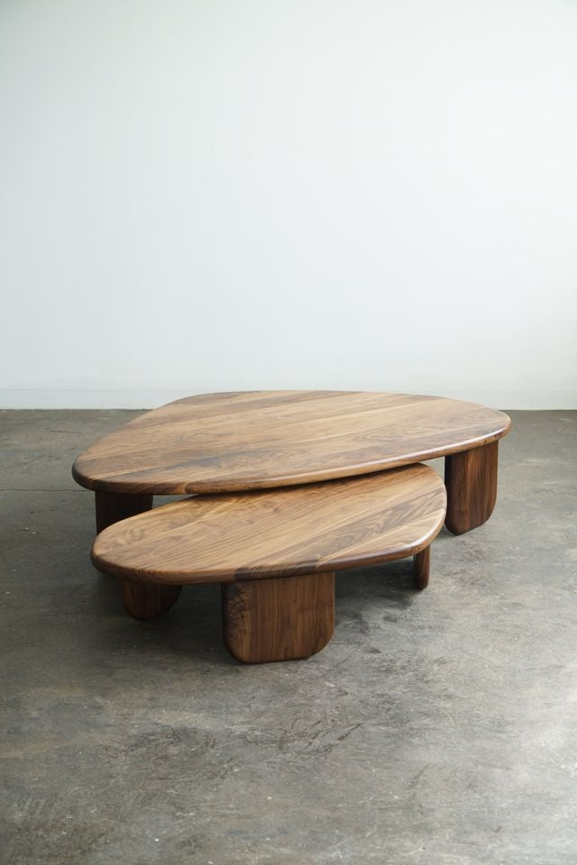 Organic 3 Nesting Coffee Table Set by Last Workshop Coffee Tables