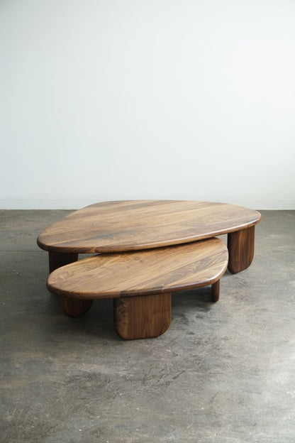 Organic 3 Nesting Coffee Table Set by Last Workshop Coffee Tables