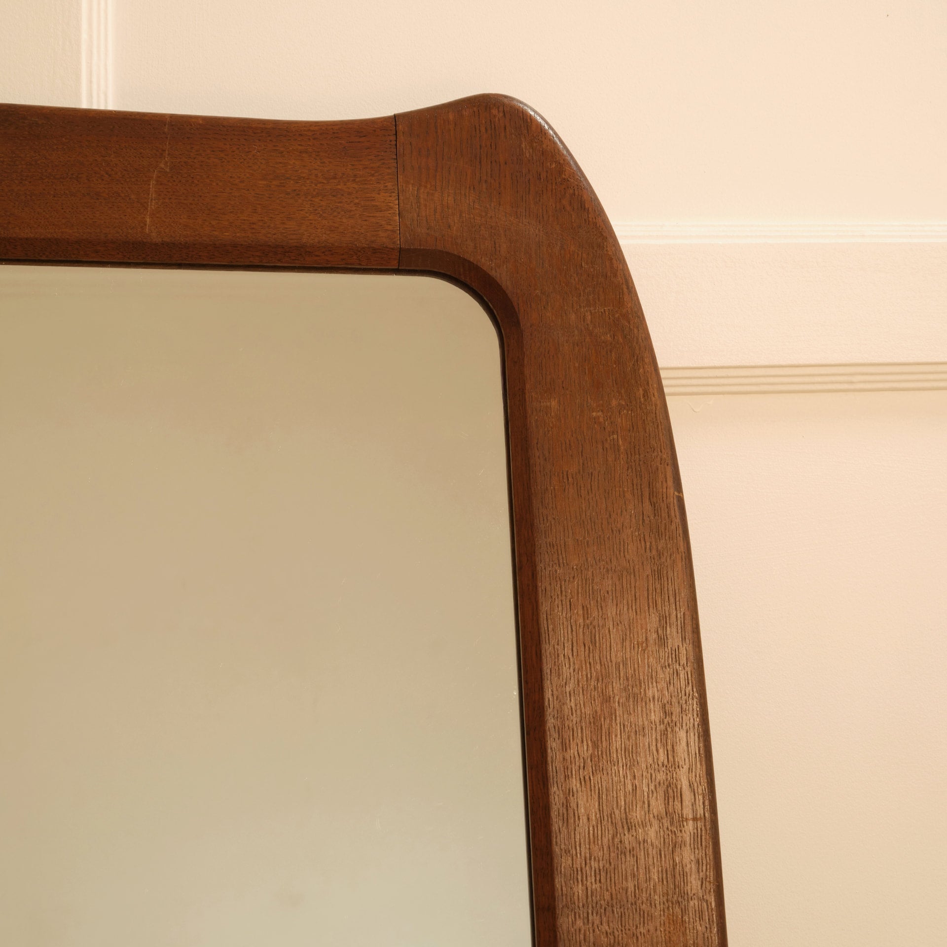 Organic Wooden Mirror - France, 1960s Mirrors