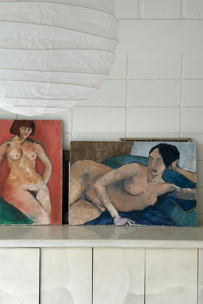 Original Painting by Sandra Orlovsky - Reclining Nude Artwork