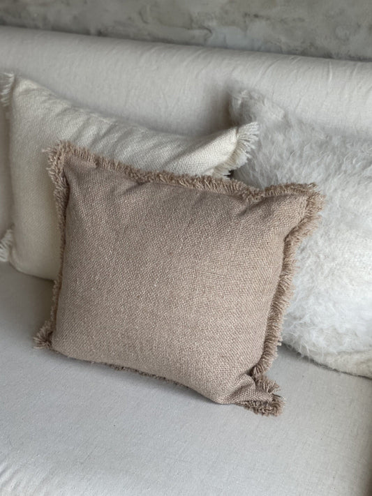 Otono Camel Pillow - Light Texture Pillows