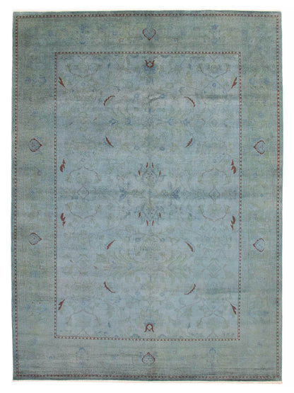 Overdyed Rug in Celeste Rugs