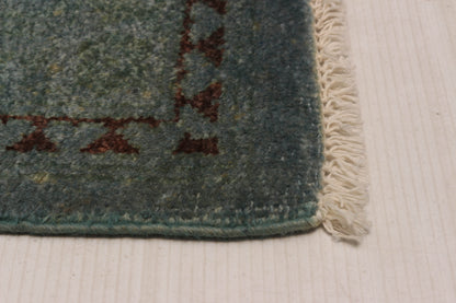 Overdyed Rug in Celeste Rugs