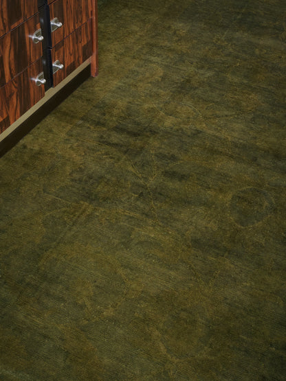 Overdyed Rug in Moss Rugs