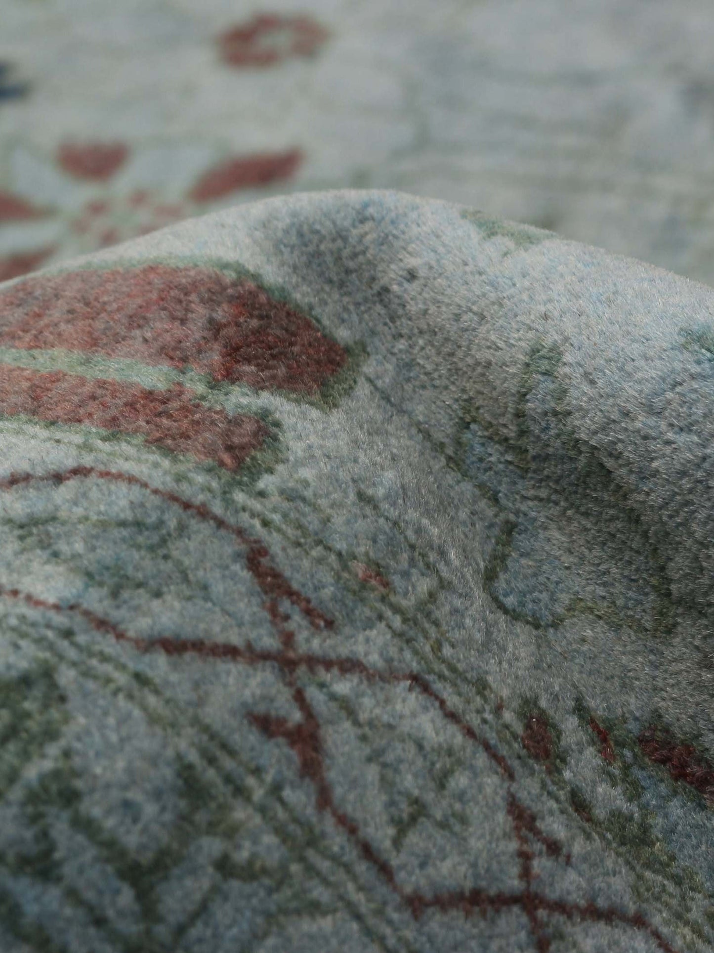 Overdyed Rug in Painterly, 9' x 11'10" Rugs