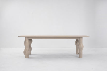 Oyster Dining Table in Nude by Sun at Six Dining Tables