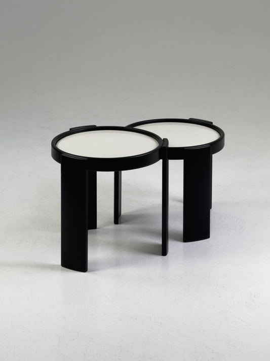Pair of Stackable Coffee Tables Model 780/783 Designed by Gianfranco Frattini for Cassina, Italy, 1960s Coffee Tables
