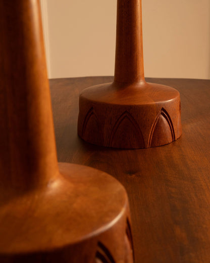 Pair of Swedish Lamps - 1960s Table Lamps
