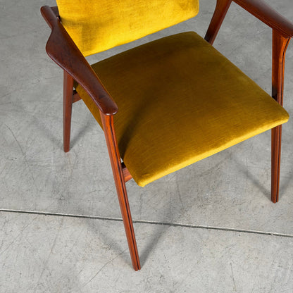 Pair of Armchairs by Franco Albini for Poggi, Original Velvet, 1960s Armchairs