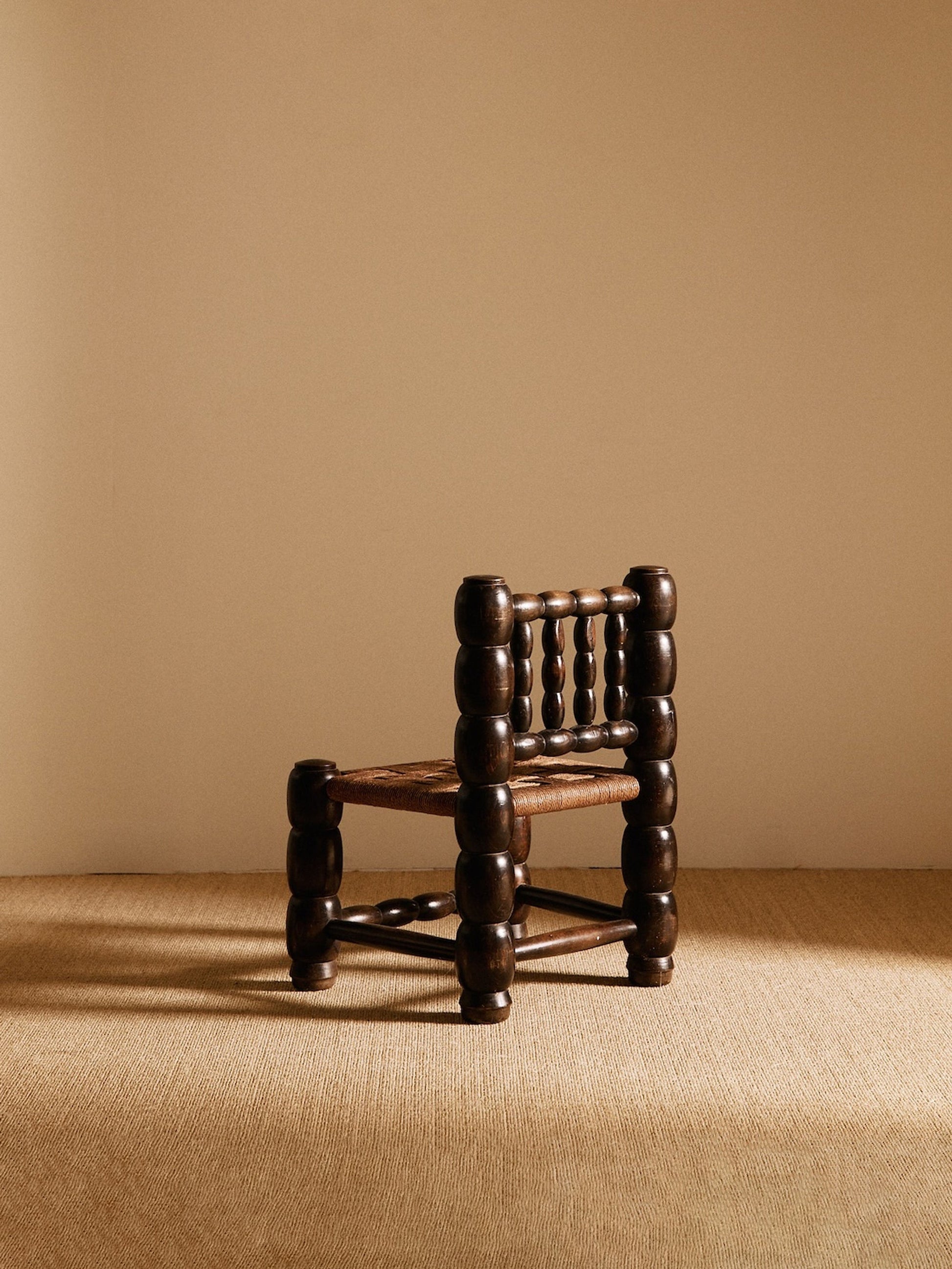 Pair of Armless Chairs by Charles Dudouyt, France, Circa 1960 Chairs