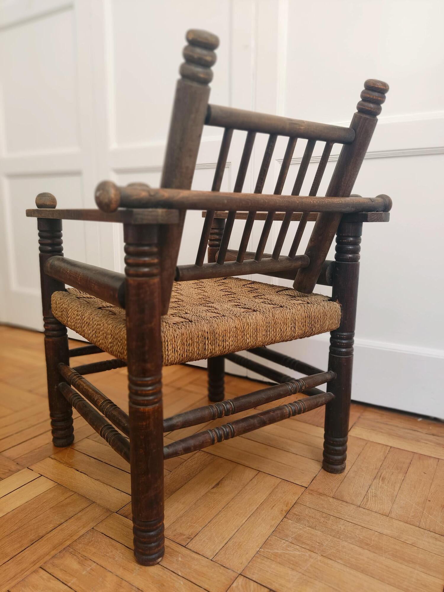 Pair of Art Deco Armchairs Designed By Charles Dudouyt - France 1940 Chairs