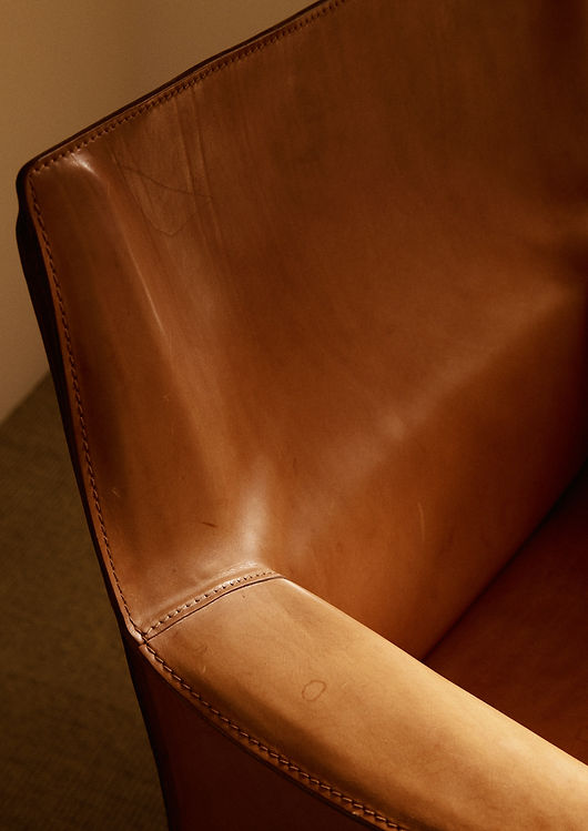 Pair of "Cab" Armchairs, Mario Bellini, Italy, circa 1970 Chairs