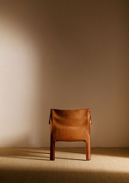 Pair of "Cab" Armchairs, Mario Bellini, Italy, circa 1970 Chairs