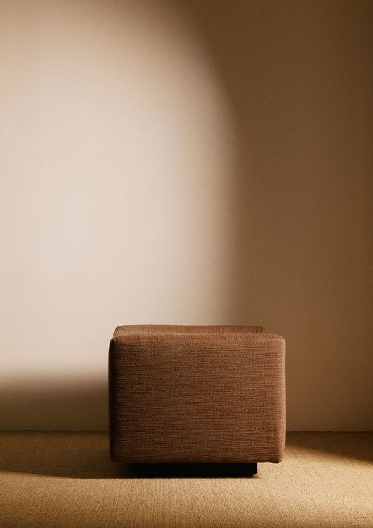 Pair of "Elliptic" Armchairs, Bernard Govin - Brown Chairs