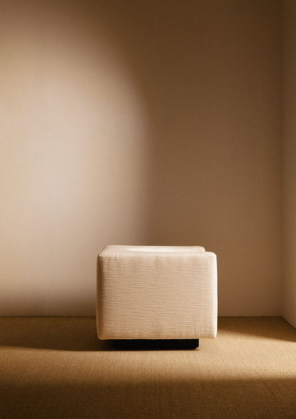 Pair of "Elliptic" Armchairs, Bernard Govin - White Chairs