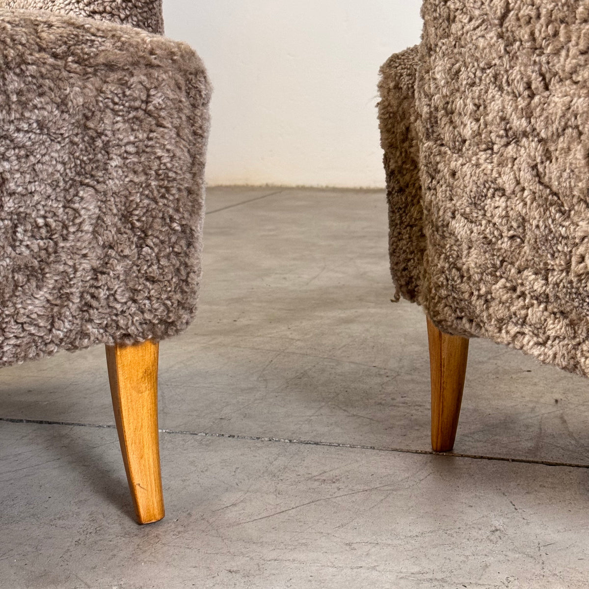 Pair of "Farmor" Armchairs by Carl Malmsten for O.H. Sjögren, 1950s Armchairs